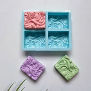 Flower Soap Mold DIY Handmade Biscuit Cake Decoration Baking Mold Craft 1pc Set - Picture 1 of 14