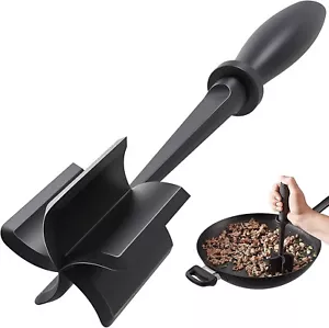Lebensmittel Premium Zerkleinerer Stampfer Zerkleinerer Gabel Mixer Nylon Antihaft Hitzebeständig - Bild 1 von 8