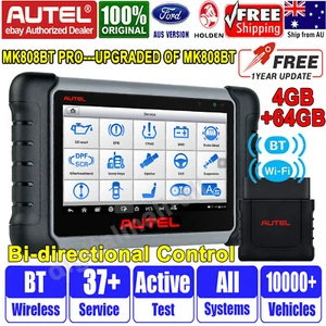 2025 Autel MaxiCom MK808BT PRO Bidiretional Diagnostic Scan Tool For FORD/HOLDEN - Picture 1 of 20