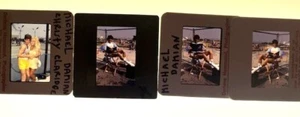 LOTE DE 4 DIAPOSITIVAS DE FOTOS A COLOR 35mm MICHAEL DAMIAN YOUNG AND THE INQUIET TV STAR - Imagen 1 de 3
