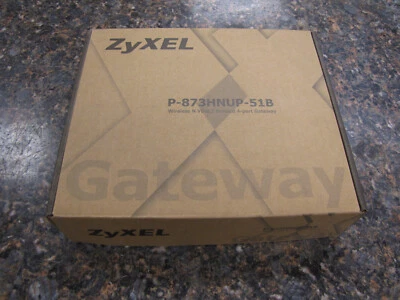 Zyxel P-873HNUP-51B VDLS2 Bonded Modem Wireless N Gateway Router - NEW Qty - Image 1 of 4