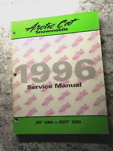 USED ARCTIC CAT ZR 580 & EXT 580 SERVICE MANUAL 2255-311 - Picture 1 of 3