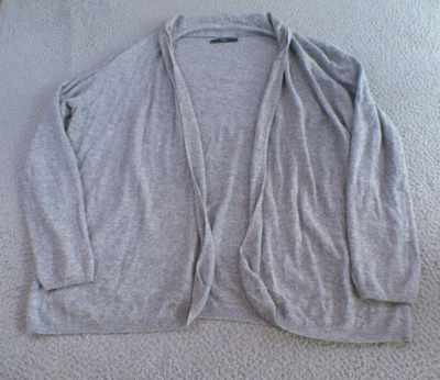 Cárdigan Brax para mujer 44 gris manga larga frente abierto tejido suéter mezcla de lana Foto 1 de 4