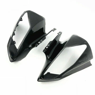 For 2008-2016 YAMAHA YZF R6 Carbon Fiber Upper Front Nose Headlight Fairing Cowl - Image 1 of 4