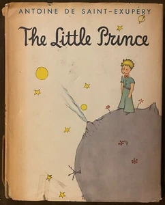 THE LITTLE PRINCE by Antoine De Saint Exupery - 1943 Edition HC/DJ - EX! - Bild 1 von 14