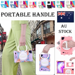 Case Kids Shockproof Rotating Cover For Samsung Galaxy Tab A 8.0 A7 Lite 8.7 - Picture 1 of 45