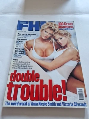 FHM Magazine Anna Nicole August 1998 - Image 1 of 2