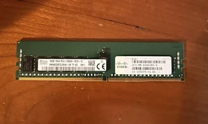 HMA82GR7CJR4N-VK 840757-091 HPE 16GB 1RX4 PC4-2666V-R Memory Module (1X16GB) - Picture 1 of 2