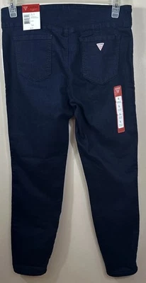 Mujeres Guess Mariah Calce Jeggings Denim Pull On Azul Oscuro Talla L Sexy Pantalones de mezclilla ajustados Foto 1 de 4