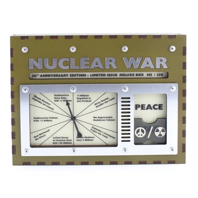 Nuclear War Card Game Deluxe Box, Empty, Wooden, Limited Edition - Image 1 of 3