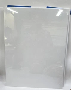 5 Paneles de Lienzo Artistas 18" X 24" Blanco 100% Algodón Grano Medio Óleo o Acrílico - Imagen 1 de 3