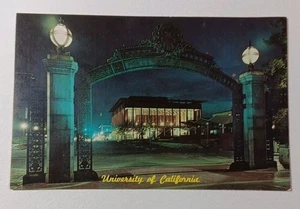 University Of California Sather Gate Postcard Unposted - Picture 1 of 3