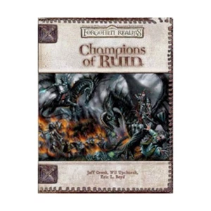 WOTC Forgotten Realms d20 Champions of Ruin NM - Imagen 1 de 1