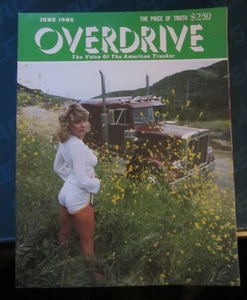 Overdrive Magazine June 1980 Voice of American Truckers - Picture 1 of 1