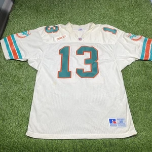 Vintage Dan Marino Miami Dolphins Russell Athletic Trikot Herren 48 genäht - Bild 1 von 19