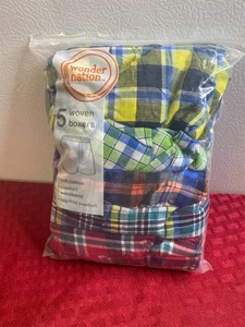 Paquete de 5 boxers tejidos Wonder Nation para niños talla: XL (14-16) - Imagen 1 de 4