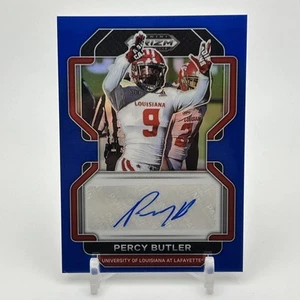 Panini Prizm Draft Picks 2022 Percy Butler Auto Blu /149 - Foto 1 di 2