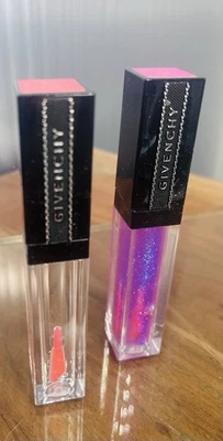 Givenchy Gloss # 01 Rose Revelateur Interdit Vinyl plumping Self Adjusting & #03 - Image 1 of 4