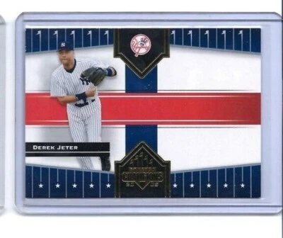 2005 Donruss Champions Baseball Card #445 Derek Jeter MLB New York Yankees HOF - Image 1 of 2