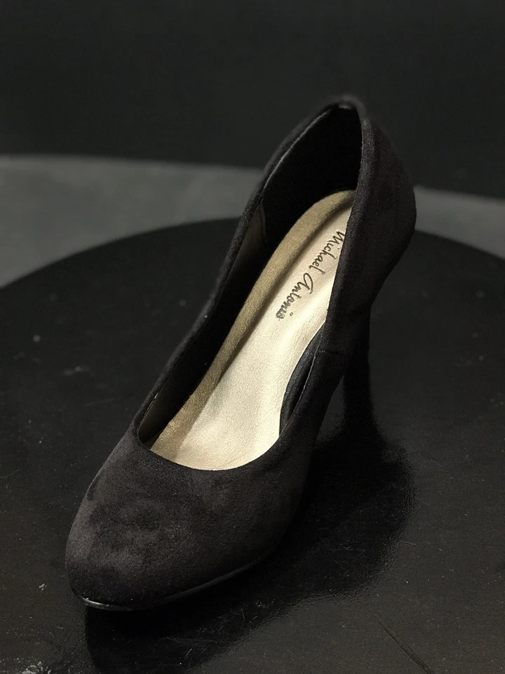 Michael Antonio Women's Finnea Sue Black Microfiber Pumps Shoes Size US 6.5 M - Image 1 of 4