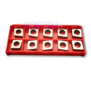 10Pc MC1204 Carbide Shim 80Deg. Rhombic for CNMG1204 Insert Turning Tool Holder - Bild 1 von 1