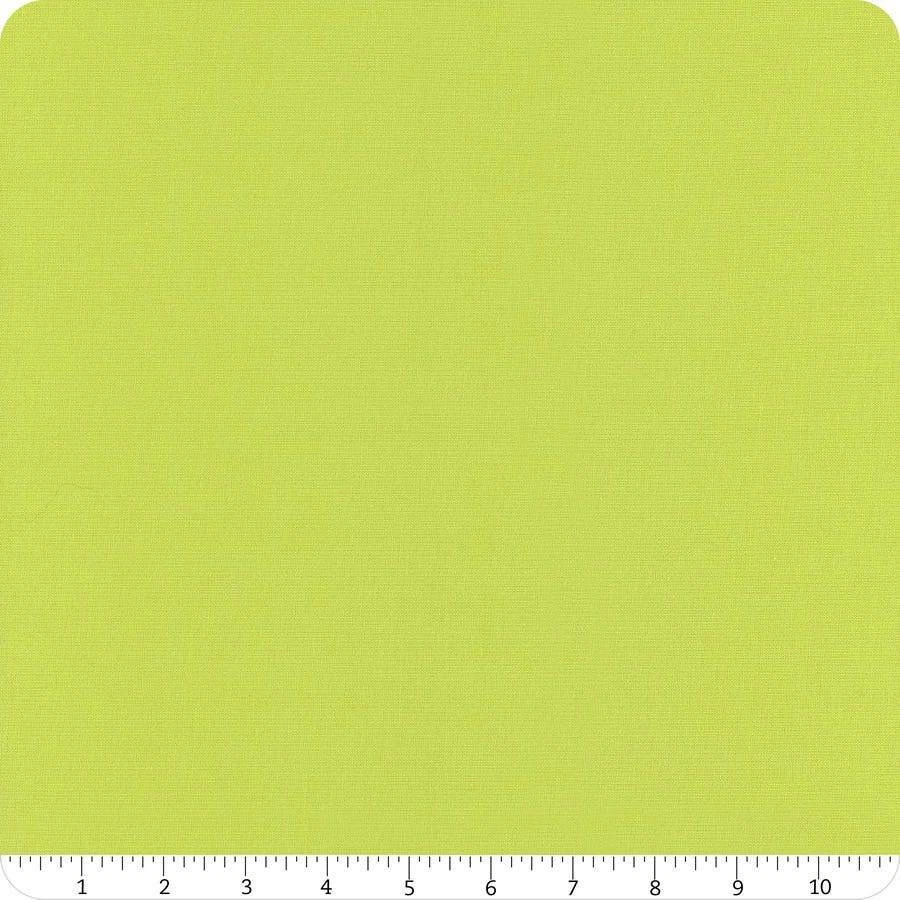 Moda BELLA SOLIDS Lime 9900 75 Cotton Quilt Fabric By The Yard - Image 1 of 1