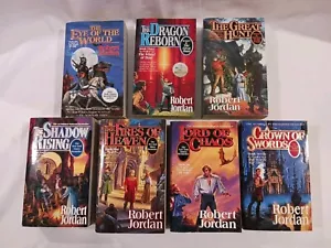 The Wheel of Time Buch Lot 7 PB UNCREASED UNBROKEN Spines WoT Fantasy VG++ COND - Bild 1 von 24