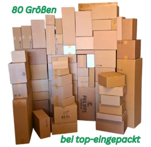 TOP - Karton Faltkarton Versandkartons Versandschachtel Schachtel Verpackungen - Bild 1 von 98