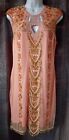 Stunning Miss Selfridge Pink Highly Beaded Shift Dress Size 14. Party, Prom