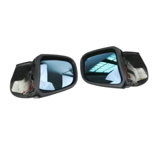 Matt Black Motorcycle Mirrors Rearview Mirror LED Turn Signals for BMW K1200 - Picture 1 of 4