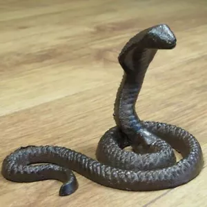 Schlange Schlangen Cobra Gusseisen Deko Gartendeko Dekoartikel Garten GA1015 - Bild 1 von 3