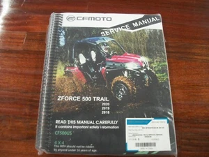 Manual de servicio CFMOTO ZF 500 TRAIL OEM SM-ZF500TR2018-2020-V2 2018-2020 - Imagen 1 de 2