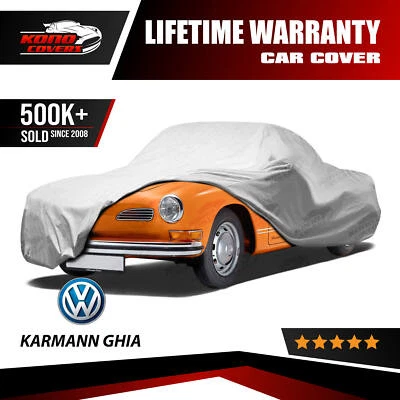 Volkswagen Karmann Ghia 5 Layer Car Cover Outdoor Water Proof Rain Snow Sun Dust - Image 1 of 4