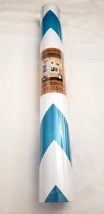 Rollo de papel Recollections Craft It, 14 in x 20 ft - GALVRON AZUL Y BLANCO - Imagen 1 de 2