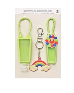 Bottle Bundles LipBalm Holder Key Chain Hand Sanitizer Holder - Picture 1 of 3