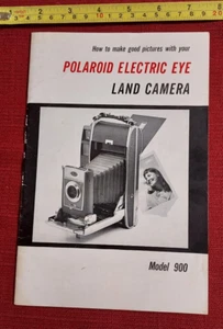 Polaroid Electric Eye Land Camera Model 900 with 24 page instruction booklet - Picture 1 of 3