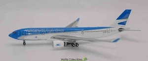 1:400 JC Wings Aerolineas Argentinas A330-200 LV-GHQ 87651 SA4020 Airplane Model - Picture 1 of 1