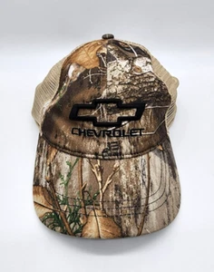 Chevrolet Camo Hat Men's Casual Wear Hunting Camping Trucks Casual - Picture 1 of 5