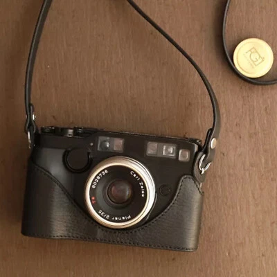 Leather Retro Half Case w/shoulder belt for Contax G1/G2 Camera Protective Cover - Image 1 of 4