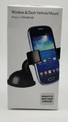 Verizon Universal Window and Dash Vehicle Mount - Black $19.99. - Image 1 of 4