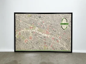 Mapa original de París 1958 de Blondel la Rougery - Imagen 1 de 6
