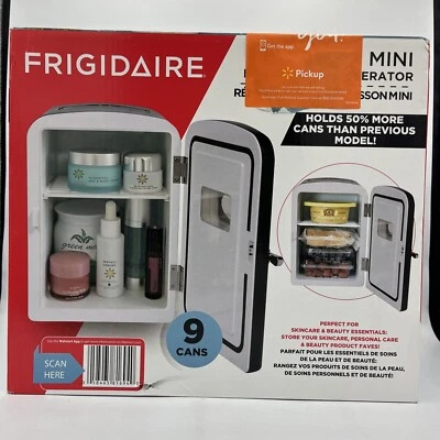 Black Frigidaire Portable Retro Extra Large 9-Can Capacity Mini Cooler, EFMIS175 - Image 1 of 4