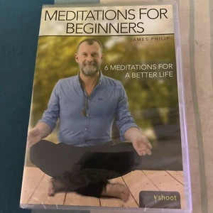 MEDITATIONEN FÜR ANFÄNGER - 6 MEDITATIONEN JAMES PHILIP DVD - REGION 2 - NEU/VERSIEGELT - Bild 1 von 2