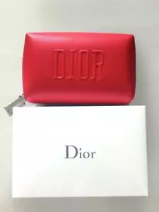 Dior novelty pouch red Makeup pouch NEW F/S - Picture 1 of 3