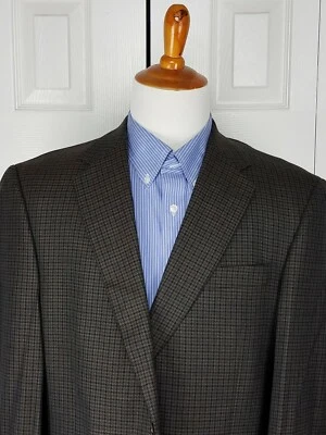Roundtree & Yorke Dillards Men Blazer Sport Coat Suit Jacket Size 44L - Image 1 of 4