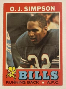 Topps O.J. 1971 Simpson #260 Football Karte Buffalo Bills - Bild 1 von 6