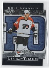 1997-98 Donruss Preferred Line of the Times Eric Lindros 1536/2500 Philadelphia