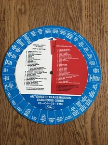 Ford 1977 Automatic Transmission Diagnosis Guide Wheel C3 - C4 - C6 - FMX Manual - Picture 1 of 9