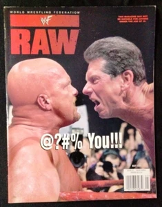 WWF RAW Magazine MAY 1999 Steve Austin Vince McMahon WCW WWE ECW TNA Wrestling - Picture 1 of 5