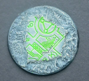 65mm (A) x 1 Necron Bases Warhammer 40k AOS Custom Handmade Resin FREE P&P - Picture 1 of 2